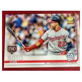 2019 Topps Juan Soto Rookie Cup Card - 150th Anniversary Stamp SP