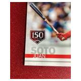 2019 Topps Juan Soto Rookie Cup Card - 150th Anniversary Stamp SP