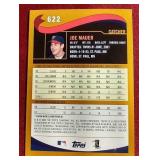 Rare 2002 Topps Joe Mauer Rookie - Home Team Advantage Parallel