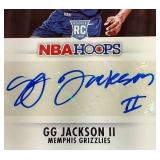 2023-24 Hoops GG Jackson II Autograph Rookie Card