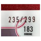 2022 Topps Chrome Clayton Kershaw Purple/Yellow Sonic Pulse Refractor - #d/299