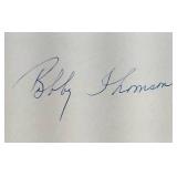 "Shot Heard Round the World" Autographs - Ralph Branca & Bobby Thomson