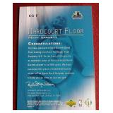 2003-04 Upper Deck Hardcourt Kevin Garnett Game-Used Floor Card