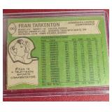 (2) Vintage Fran Tarkenton Cards