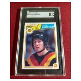 1983-84 Patrik Sundstrom Rookie Card - SGC 8