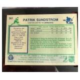1983-84 Patrik Sundstrom Rookie Card - SGC 8