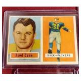 (4) Vintage Football Cards - 50s & 60s