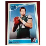 2018 Donruss Sam Darnold Rated Rookie Card