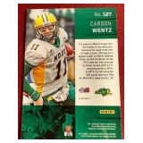 2018 Prizm Draft Picks Carson Wentz Prizm Rookie Card