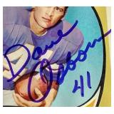 Hand-Signed Dave Osborn Card