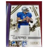 (2) Football Jersey Cards - Nice Names