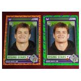 (2) 2024 Score-A-Treat Drake Maye Rookie Cards - Pumpkins & Bats