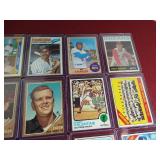(20) Vintage Baseball Cards - Mostly 1960s