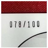 (2) 2021 Revolution Justin Jefferson Numbered Parallels - Sunburst /75 & Cosmic /100