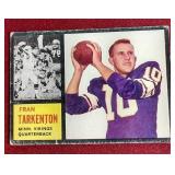 1962 Topps Fran Tarkenton Rookie Card