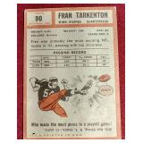 1962 Topps Fran Tarkenton Rookie Card