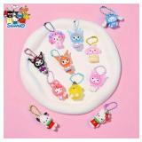 Sanrio Hello Kitty and Friends 24 Figurine Keychain Mystery Sweet Cool Family with Display Box - Brand New