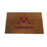 LOGO NCAA University of Minnesota Golden Gophers 23" x 35" College Outdoor Mat Rug - Brand New