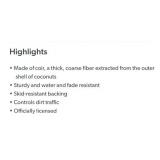 LOGO NCAA University of Minnesota Golden Gophers 23" x 35" College Outdoor Mat Rug - Brand New