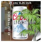 Coors Light LED Neon Beer Can Sign - Brand New