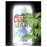 Coors Light LED Neon Beer Can Sign - Brand New