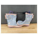 Meahyn Toddler Unicorn Waterproof Rain Boots Size 13 - Brand New