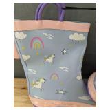 Meahyn Toddler Unicorn Waterproof Rain Boots Size 13 - Brand New