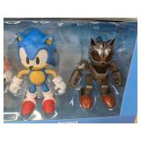 Sonic the Hedgehog Figures Featuring Sonic, Dr. Eggman, and Mecha Sonic - Brand New