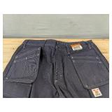 2 Pair Thrive Workwear FR Utility Cargo Pants 36W x 34L - Brand New *Z