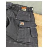 2 Pair Thrive Workwear FR Utility Cargo Pants 36W x 34L - Brand New *Z
