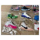 20 Brand New Nike, Air Jordan, Air Max, Kobe, Lebron Sneaker Shoe Keychains