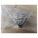 NFL Football Super Bowl Championship Ring Set - 59 Rings in Beautiful Display Case with Lombardi Trophy Packers Chiefs Raiders Patriots 49ers Brady Favre Namath Montana Mahomes Eagles - Brand New *I