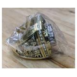 NFL Football Super Bowl Championship Ring Set - 59 Rings in Beautiful Display Case with Lombardi Trophy Packers Chiefs Raiders Patriots 49ers Brady Favre Namath Montana Mahomes Eagles - Brand New *I