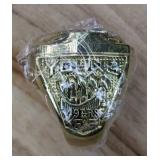 NFL Football Super Bowl Championship Ring Set - 59 Rings in Beautiful Display Case with Lombardi Trophy Packers Chiefs Raiders Patriots 49ers Brady Favre Namath Montana Mahomes Eagles - Brand New *I