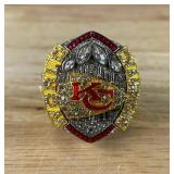 NFL Football Super Bowl Championship Ring Set - 59 Rings in Beautiful Display Case with Lombardi Trophy Packers Chiefs Raiders Patriots 49ers Brady Favre Namath Montana Mahomes Eagles - Brand New *I