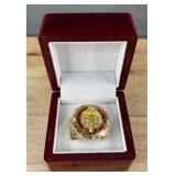 Kobe Bryant NBA Hall of Fame Basketball Player Ring, Los Angeles Lakers - Brand New