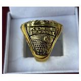 Kobe Bryant NBA Hall of Fame Basketball Player Ring, Los Angeles Lakers - Brand New