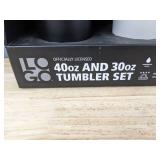 Logo Brands NDSU Bison 40oz and 30oz Tumbler Gift Set $40 - Brand New