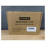 OGNTUH Broadhead Case - Holds up to 28 Broadheads, Waterproof - Brand New