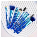 12 Piece Stitch & Angel Perfect Foundation Makeup Brush Set - Brand New