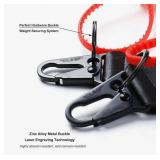 Off-White Keychain Lanyard Strap, Neon Orange with Red Tag - Brand New