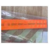 Off-White Keychain Lanyard Strap, Neon Orange with Red Tag - Brand New