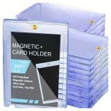 5 Brand New Magnetic 35pt Card Protector Case Holders - Great for Sports, Pokemon or other Cards
