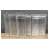 5 Brand New Magnetic 35pt Card Protector Case Holders - Great for Sports, Pokemon or other Cards