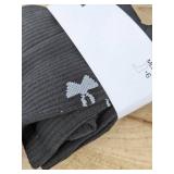 Under Armour UA Cotton Cushioned Crew Socks, 6 Pair, Medium, Black - Brand New