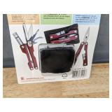 Swiss+Tech 8-in-1 Mini Multi Tool with Holster - Brand New