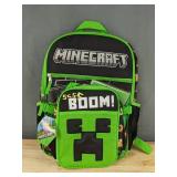 Minecraft Backpack and Lunch Bag Set - Brand New
