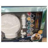 Disney Moana Paint & Style Jumbo Set Art Kit with Figurines & Glitter - Brand New