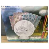 Disney Moana Paint & Style Jumbo Set Art Kit with Figurines & Glitter - Brand New