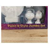 Disney Princess Paint & Style Jumbo Set, Arts and Crafts Kit - Brand New